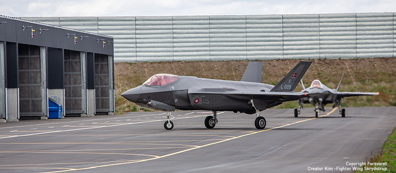 Bullerskydd vid F-35 Campus Hangarer