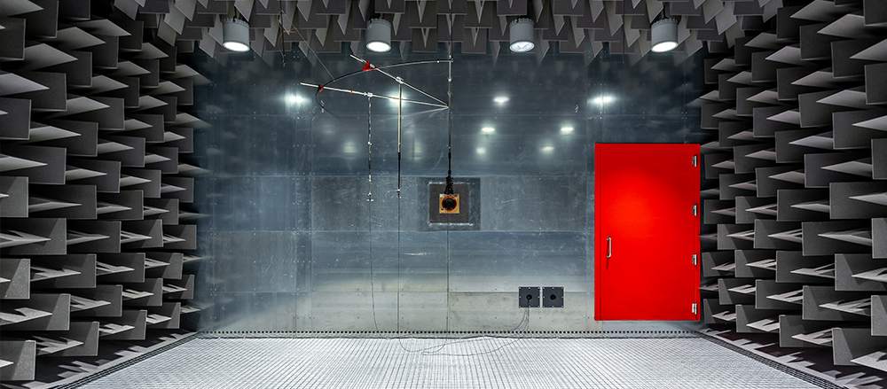 Anechoic Chamber byggt för Scan-Speak