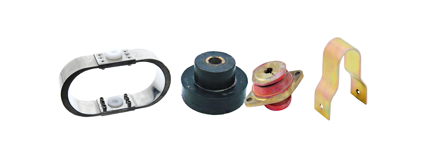Stötdämpare (shock mounts) av typ Nato Stock