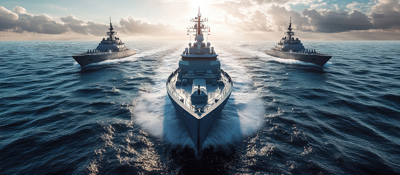 Chockdämpare används i krävande miljöer som flottan, militären och offshore