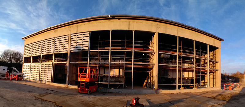 Bullerdämpning av ny transformatorstation i Sydhavn