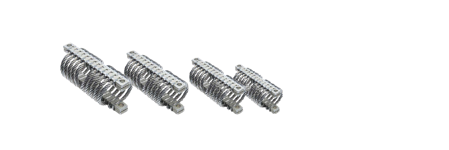 Stöt- och vibrationsdämpare typ Helical 