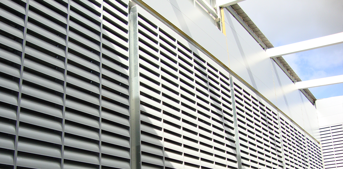 IAC Noishield Louver akustiska galler