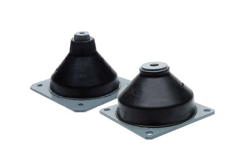 Elastomer mounts har bra stöt- och vibrationsdämpande egenskaper